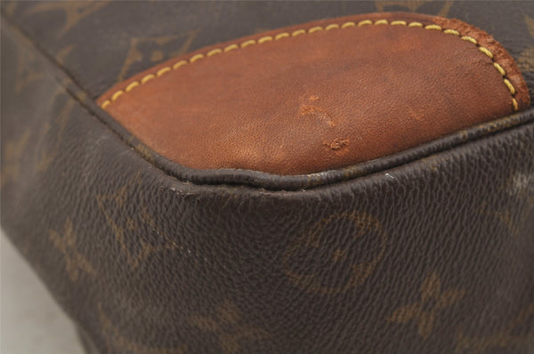 Authentic Louis Vuitton Monogram Boulogne 35 Shoulder Cross Bag M51260 LV 8920I