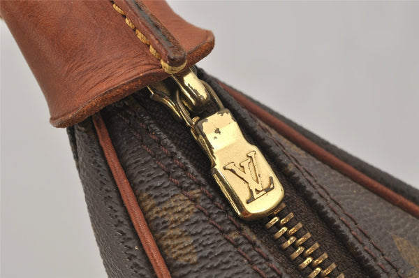 Authentic Louis Vuitton Monogram Boulogne 35 Shoulder Cross Bag M51260 LV 8920I