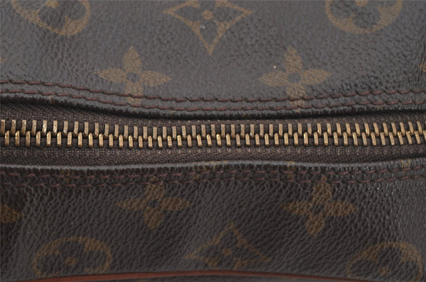 Authentic Louis Vuitton Monogram Boulogne 35 Shoulder Cross Bag M51260 LV 8920I