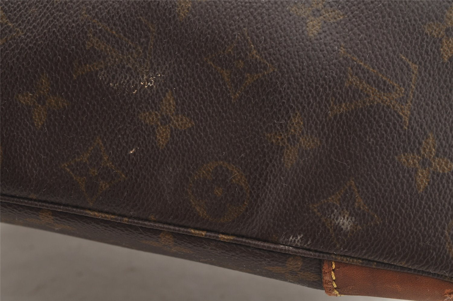 Authentic Louis Vuitton Monogram Boulogne 35 Shoulder Cross Bag M51260 LV 8920I