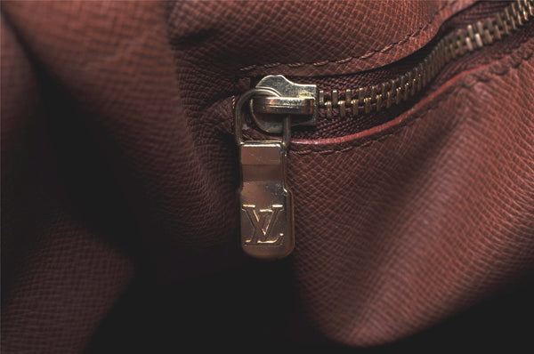 Authentic Louis Vuitton Monogram Boulogne 35 Shoulder Cross Bag M51260 LV 8920I