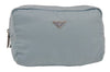 Authentic PRADA Vintage Nylon Tessuto Enamel Pouch Purse Light Blue 8920J