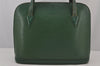 Authentic Louis Vuitton Epi Lussac Shoulder Tote Bag Green M52284 LV 8921J