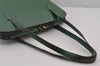 Authentic Louis Vuitton Epi Lussac Shoulder Tote Bag Green M52284 LV 8921J