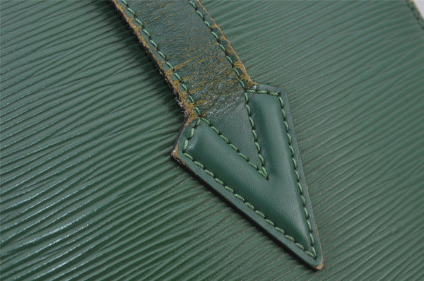 Authentic Louis Vuitton Epi Lussac Shoulder Tote Bag Green M52284 LV 8921J