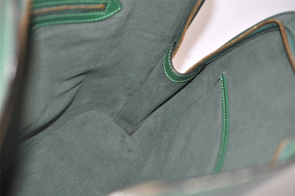 Authentic Louis Vuitton Epi Lussac Shoulder Tote Bag Green M52284 LV 8921J