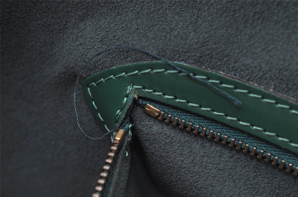 Authentic Louis Vuitton Epi Lussac Shoulder Tote Bag Green M52284 LV 8921J