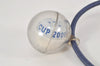 Authentic Louis Vuitton LV Cup 2000 Compass Motif Necklace Rubber Blue LV 8921K