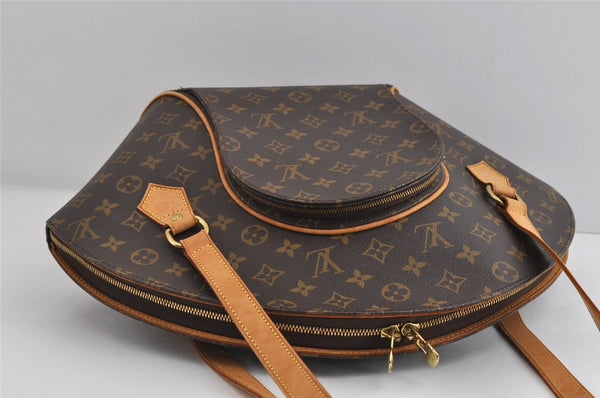 Authentic Louis Vuitton Monogram Ellipse Shopping Shoulder Bag M51128 LV 8922I