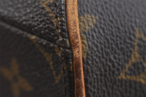 Authentic Louis Vuitton Monogram Ellipse Shopping Shoulder Bag M51128 LV 8922I