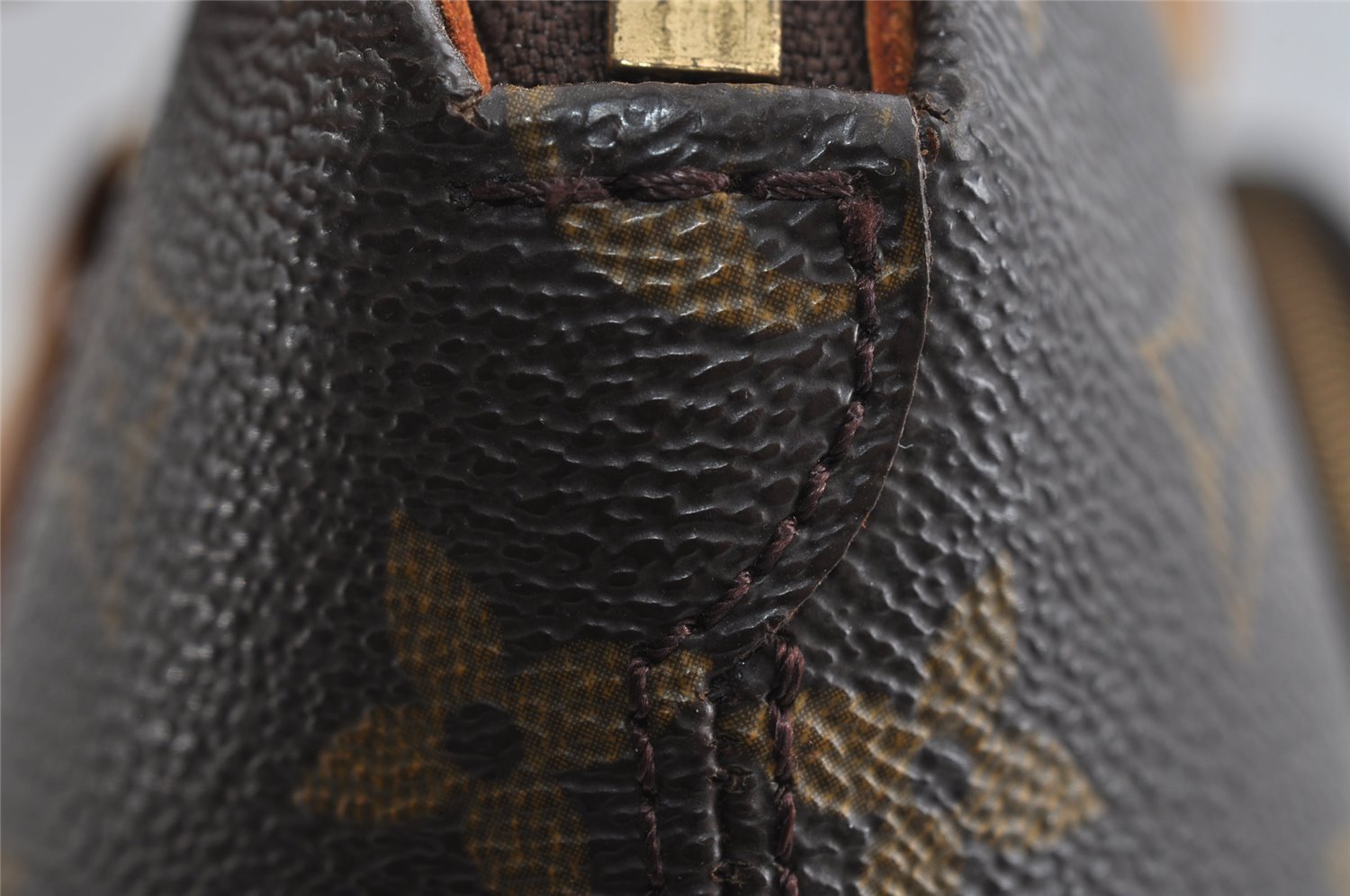 Authentic Louis Vuitton Monogram Ellipse Shopping Shoulder Bag M51128 LV 8922I