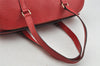 Authentic Louis Vuitton Epi Soufflot Hand Bag Red M52227 LV 8922J