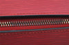 Authentic Louis Vuitton Epi Soufflot Hand Bag Red M52227 LV 8922J