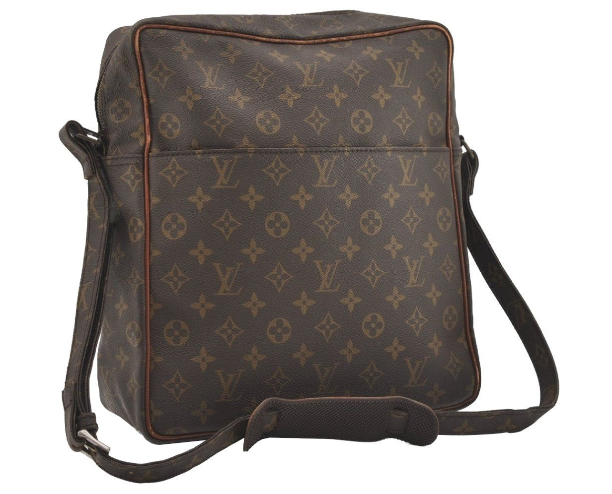 Authentic Louis Vuitton Monogram Marceau Shoulder Cross Body Bag Old Model 8924I