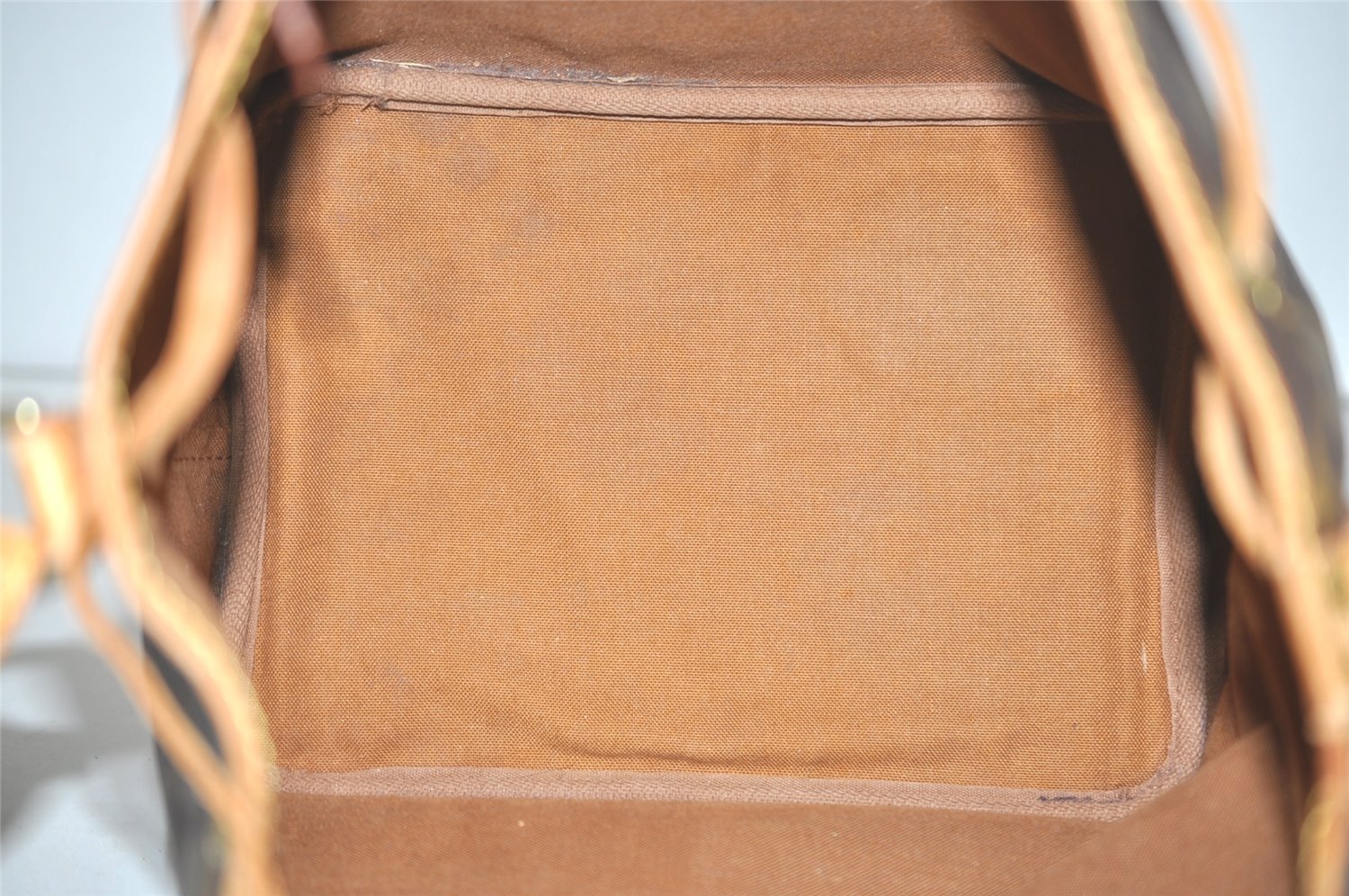 Authentic Louis Vuitton Monogram Petit Noe M42226 Shoulder Drawstring Bag 8925I