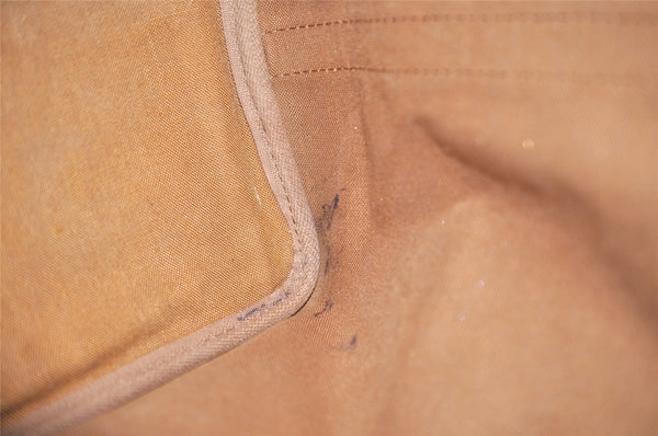 Authentic Louis Vuitton Monogram Petit Noe M42226 Shoulder Drawstring Bag 8925I