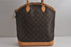 Authentic Louis Vuitton Monogram Lockit Vertical Hand Bag M40103 LV 8925J