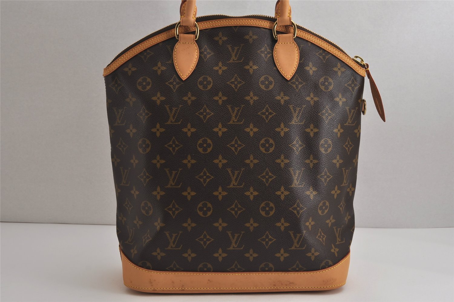 Authentic Louis Vuitton Monogram Lockit Vertical Hand Bag M40103 LV 8925J