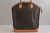 Authentic Louis Vuitton Monogram Lockit Vertical Hand Bag M40103 LV 8925J