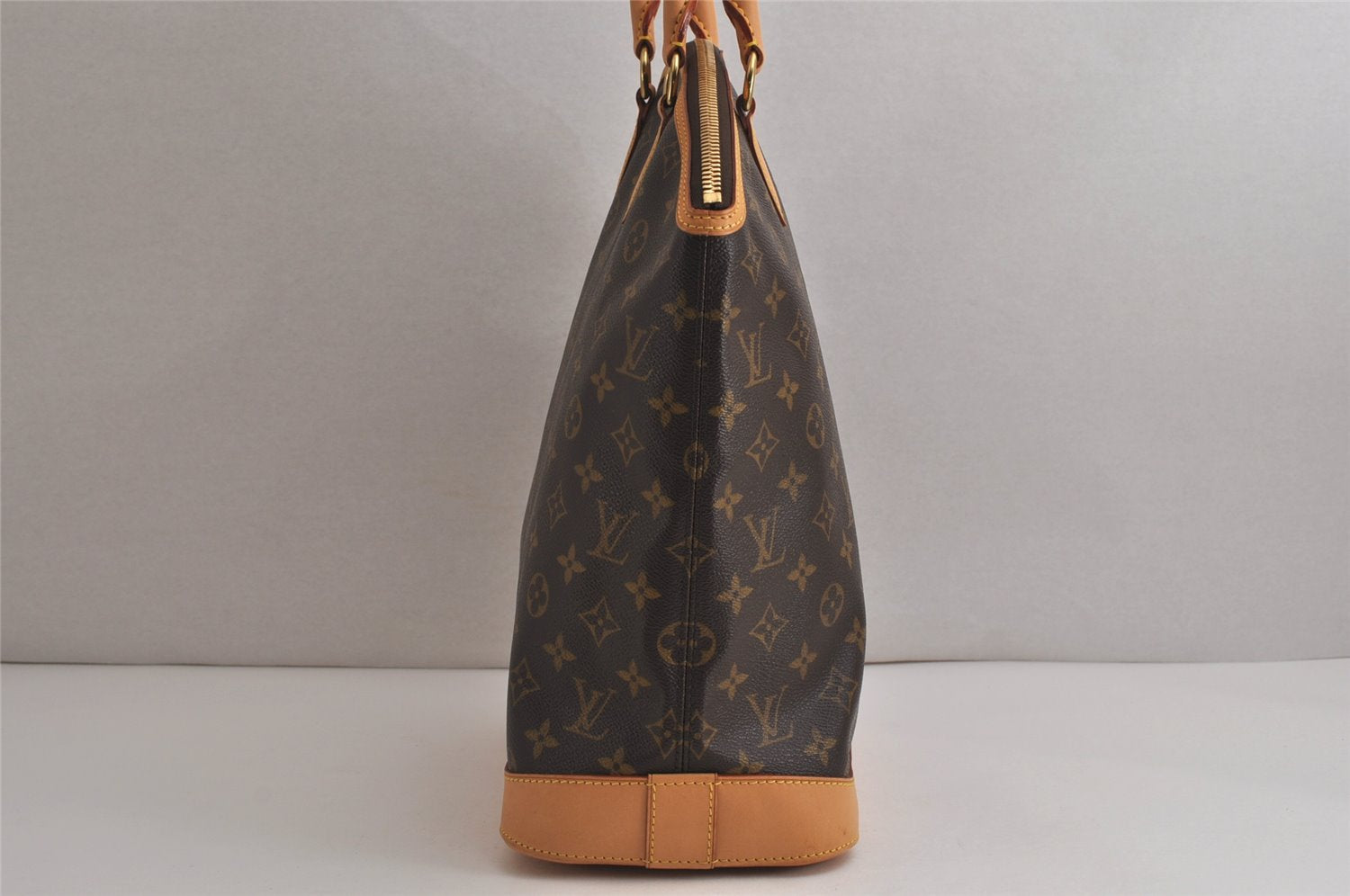 Authentic Louis Vuitton Monogram Lockit Vertical Hand Bag M40103 LV 8925J