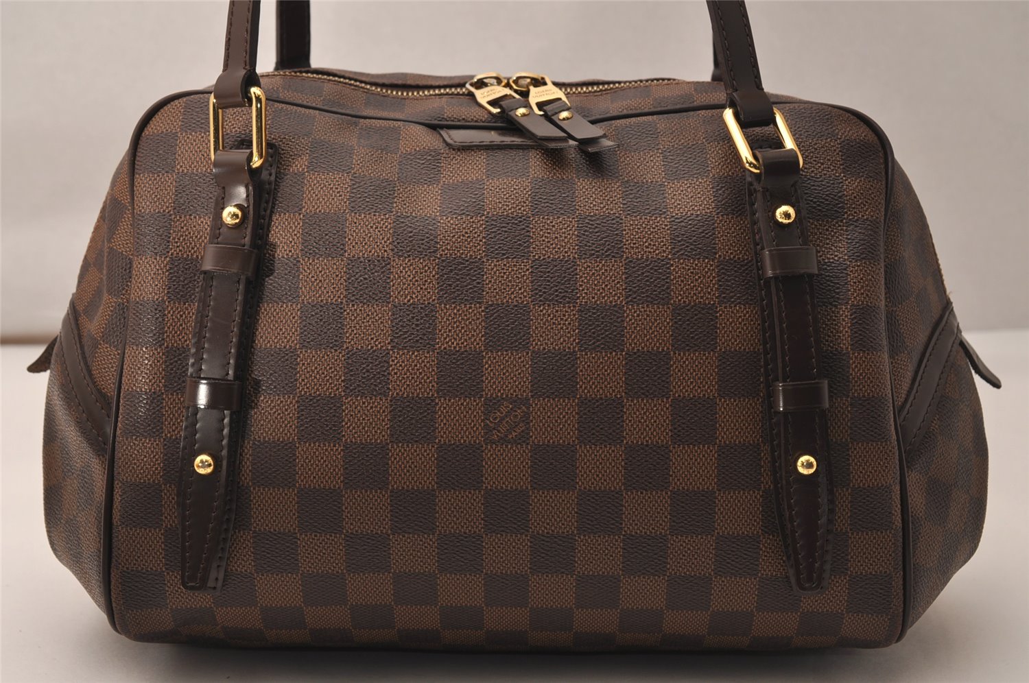 Authentic Louis Vuitton Damier Rivington GM Shoulder Bag N41158 LV 8926J