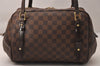 Authentic Louis Vuitton Damier Rivington GM Shoulder Bag N41158 LV 8926J