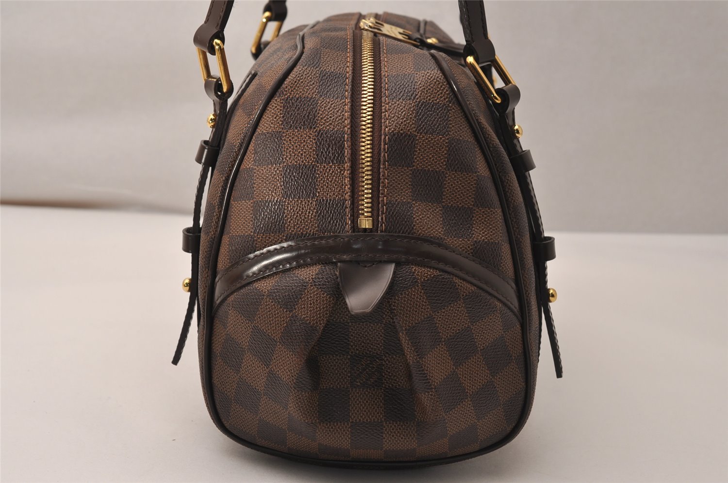 Authentic Louis Vuitton Damier Rivington GM Shoulder Bag N41158 LV 8926J