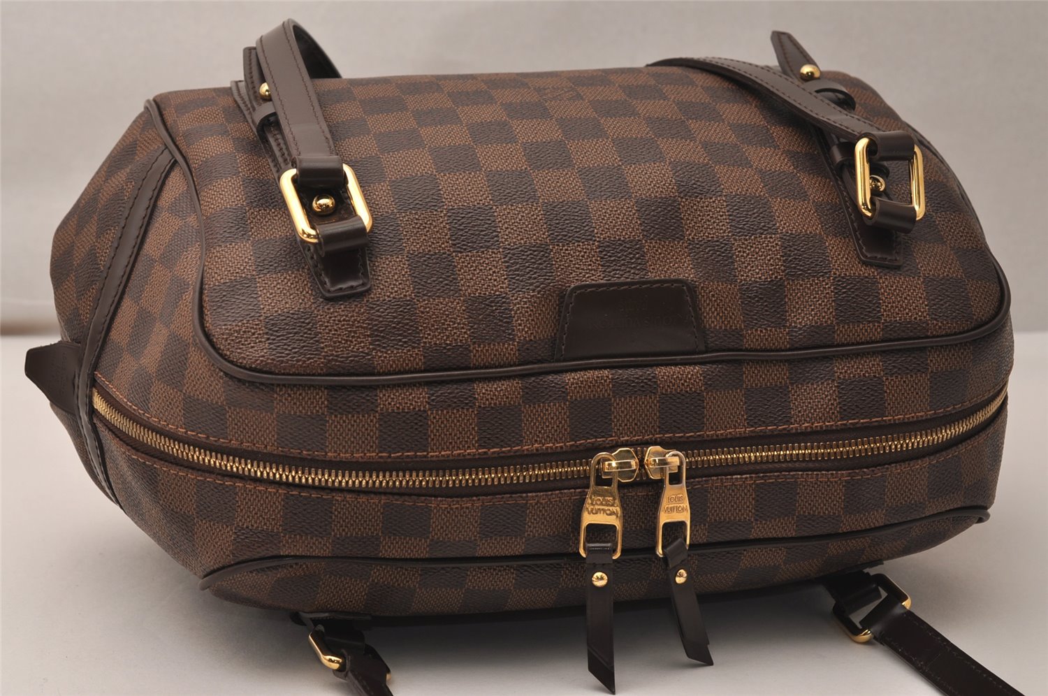 Authentic Louis Vuitton Damier Rivington GM Shoulder Bag N41158 LV 8926J