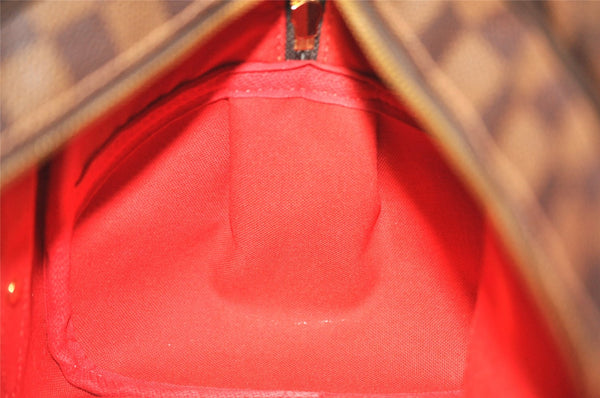 Authentic Louis Vuitton Damier Rivington GM Shoulder Bag N41158 LV 8926J