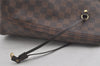 Authentic Louis Vuitton Damier Neverfull MM Shoulder Tote Bag N51105 LV 8928I