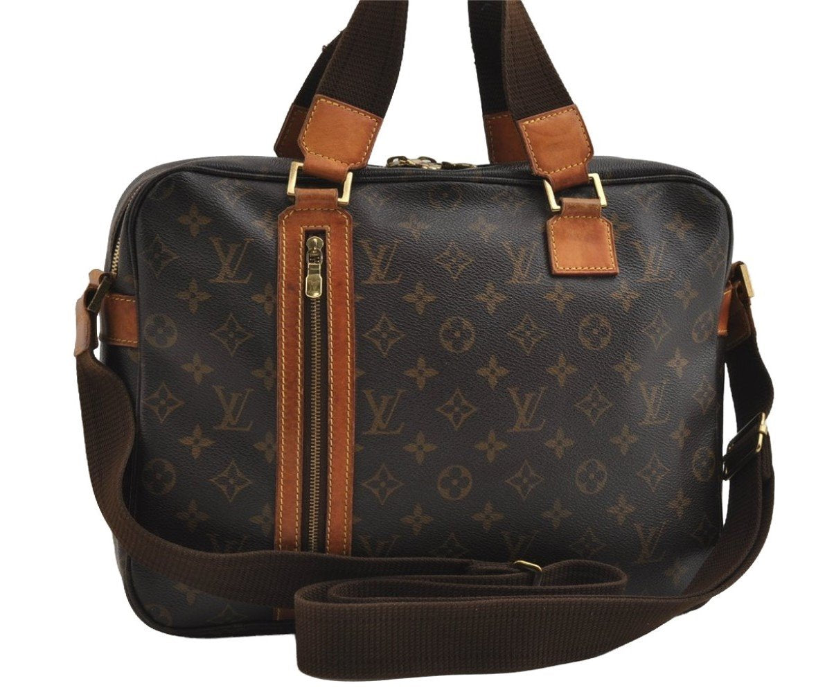 Authentic Louis Vuitton Monogram Sac Bosphore 2Way Hand Bag M40043 LV 8929I