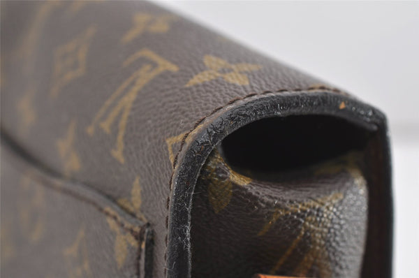 Auth Louis Vuitton Monogram Saint Cloud GM Shoulder Cross Bag Old Model LV 8930I