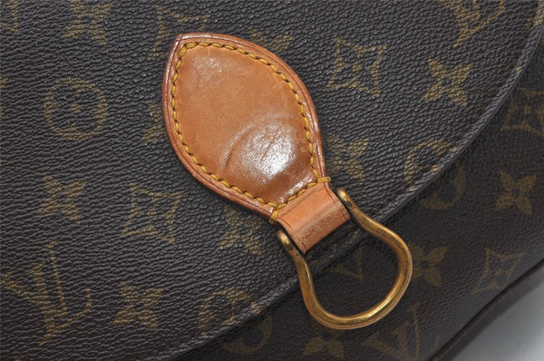 Auth Louis Vuitton Monogram Saint Cloud GM Shoulder Cross Bag Old Model LV 8930I