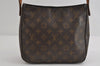 Authentic Louis Vuitton Monogram Looping MM Shoulder Bag M51146 LV 8931I
