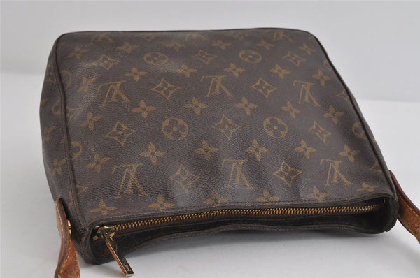 Authentic Louis Vuitton Monogram Looping MM Shoulder Bag M51146 LV 8931I