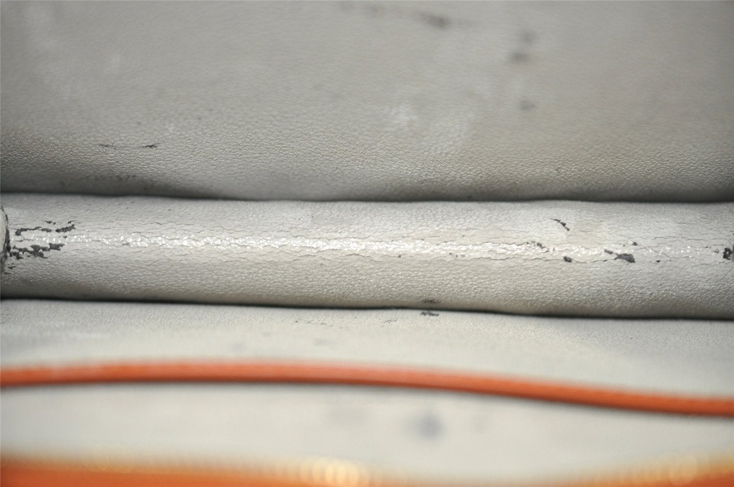 Authentic Louis Vuitton Epi Trousse Crete Clutch Bag Brown M48403 LV 8932I