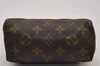 Authentic Louis Vuitton Monogram Mini Speedy Hand Bag Purse Old Model Junk 8933I