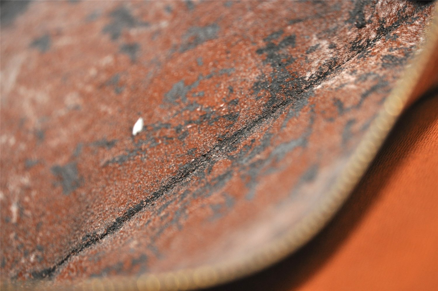 Auth Louis Vuitton Epi Pochette Sellier Dragonne Clutch Bag M52618 Brown 8933J