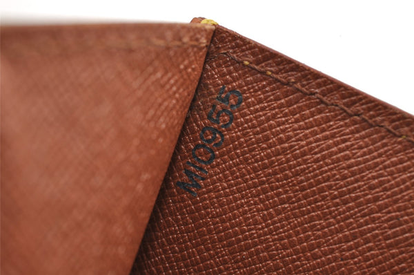 Auth Louis Vuitton Epi Pochette Sellier Dragonne Clutch Bag M52618 Brown 8933J