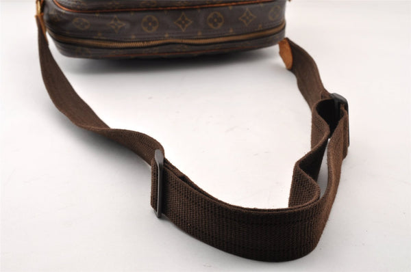 Authentic Louis Vuitton Monogram Reporter PM Shoulder Bag M45254 LV Junk 8934I