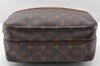 Authentic Louis Vuitton Monogram Reporter PM Shoulder Bag M45254 LV Junk 8934I
