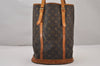 Authentic Louis Vuitton Monogram Bucket GM Shoulder Tote Bag M42236 Junk 8935I