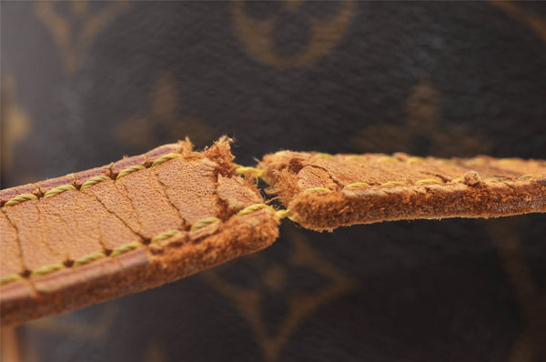 Authentic Louis Vuitton Monogram Bucket GM Shoulder Tote Bag M42236 Junk 8935I