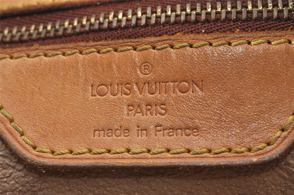 Authentic Louis Vuitton Monogram Bucket GM Shoulder Tote Bag M42236 Junk 8935I