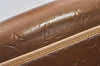 Authentic Louis Vuitton Vernis Christie GM Shoulder Cross Bag M91107 Brown 8935J