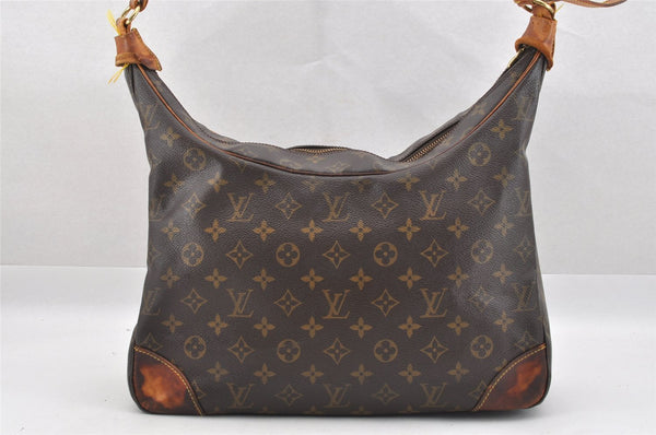 Authentic Louis Vuitton Monogram Boulogne 35 Shoulder Bag M51260 LV Junk 8936I