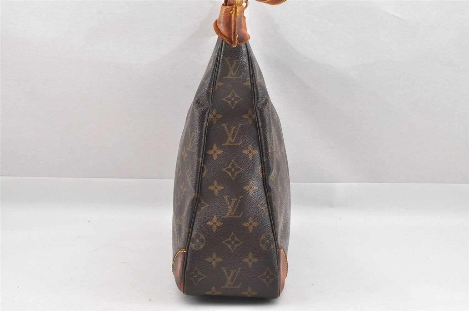Authentic Louis Vuitton Monogram Boulogne 35 Shoulder Bag M51260 LV Junk 8936I