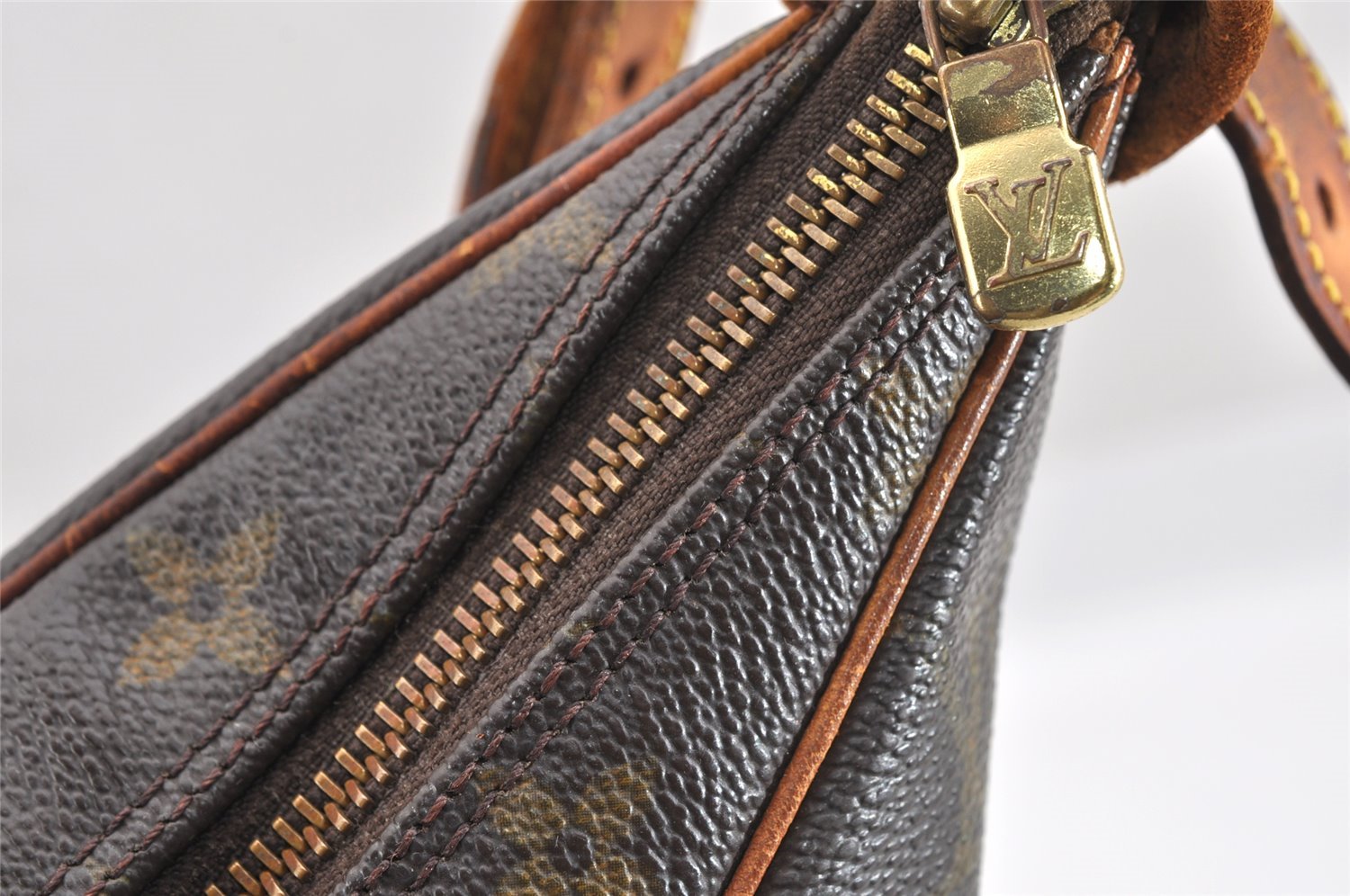 Authentic Louis Vuitton Monogram Boulogne 35 Shoulder Bag M51260 LV Junk 8936I