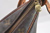 Authentic Louis Vuitton Monogram Boulogne 35 Shoulder Bag M51260 LV Junk 8936I