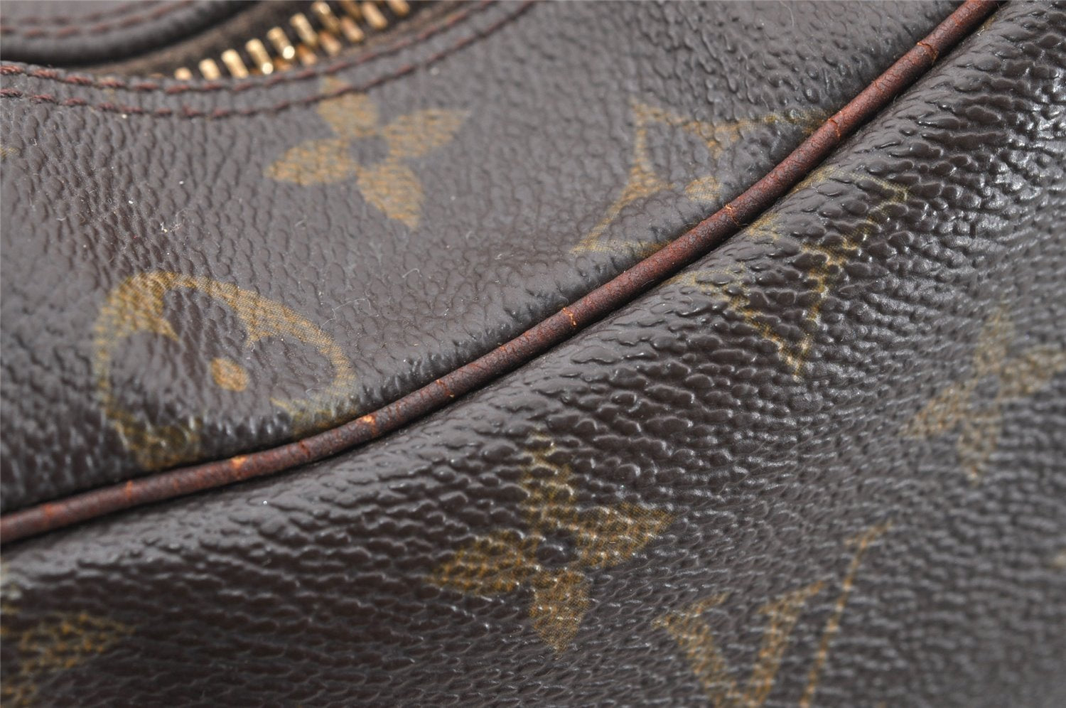 Authentic Louis Vuitton Monogram Boulogne 35 Shoulder Bag M51260 LV Junk 8936I